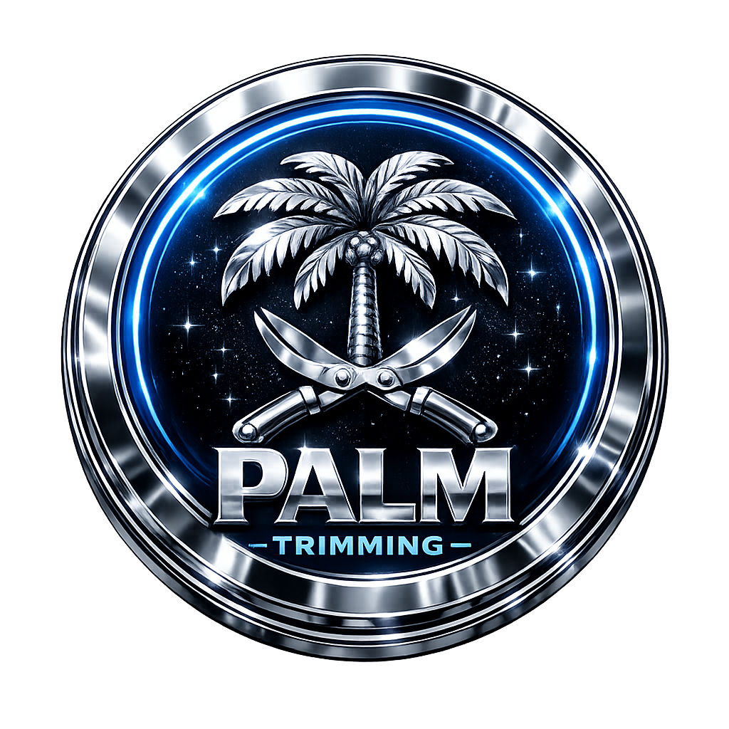 Palm Trimming medallion